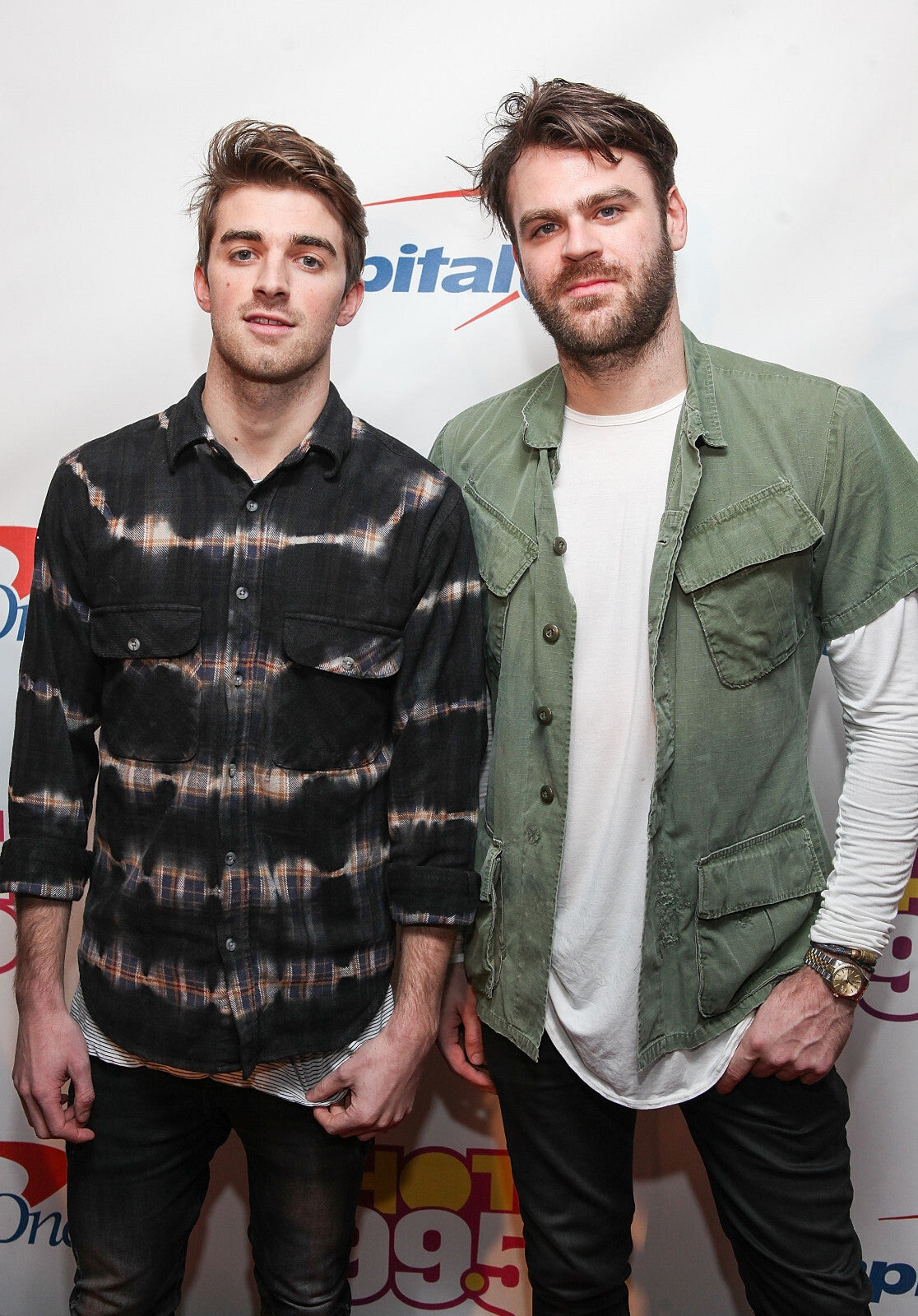 The Chainsmokers Outdoor Portrait | Music Duo Poster | Celebrity Wall Art - Music Poster