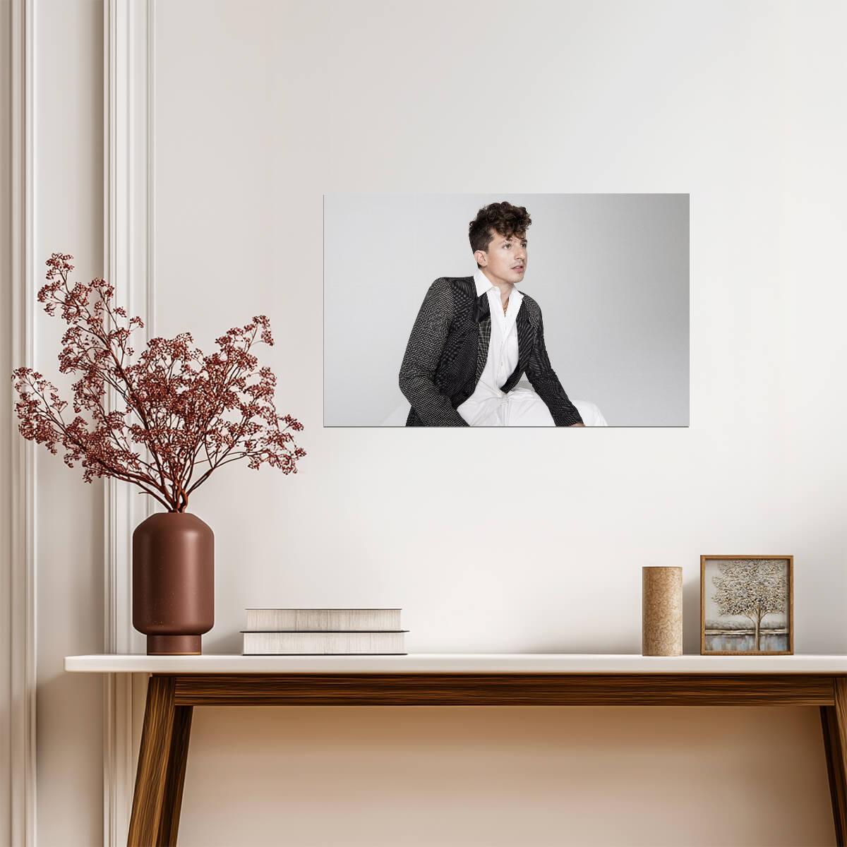 Charlie Puth | Piano Artist Art | Celebrity Poster - Music Poster