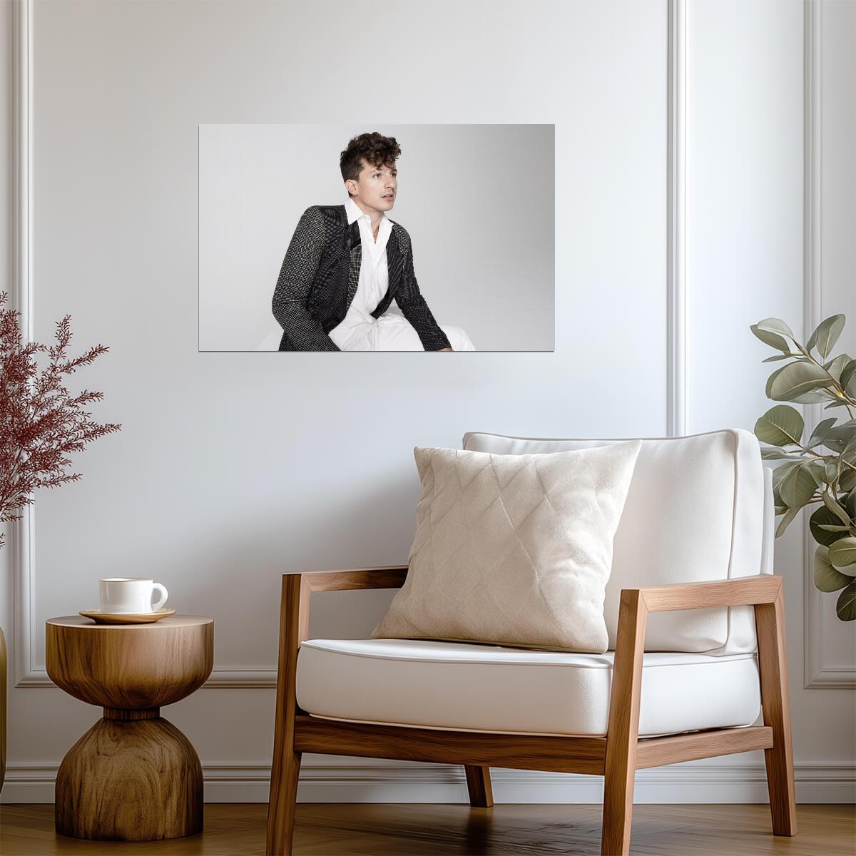 Charlie Puth | Piano Artist Art | Celebrity Poster - Music Poster