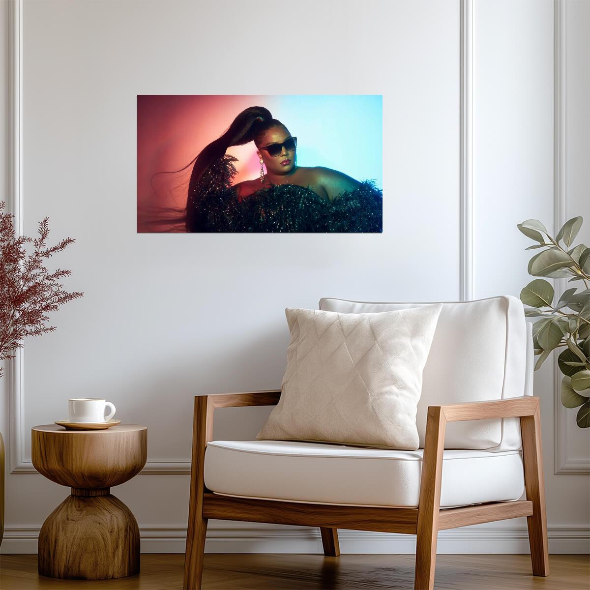 Lizzo Print | Pop Music Poster - Music Poster