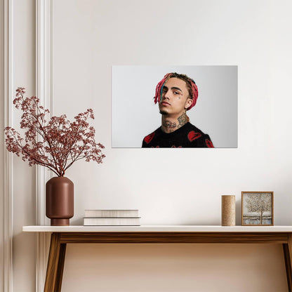 Lil Pump Poster | Rap Music Print - Music Poster