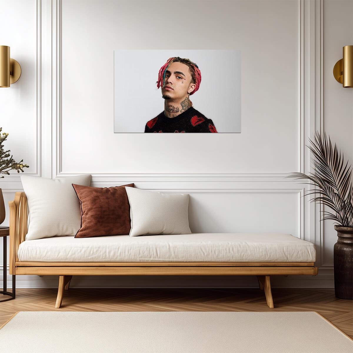 Lil Pump Poster | Rap Music Print - Music Poster