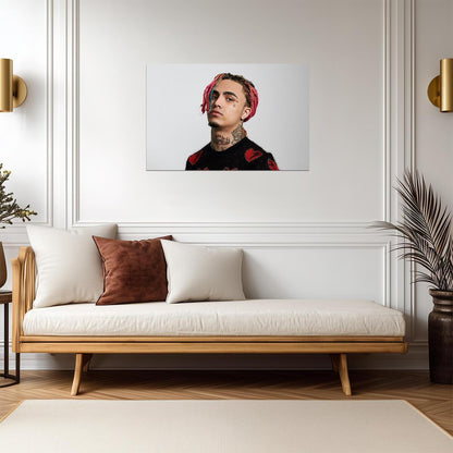 Lil Pump Poster | Rap Music Print - Music Poster