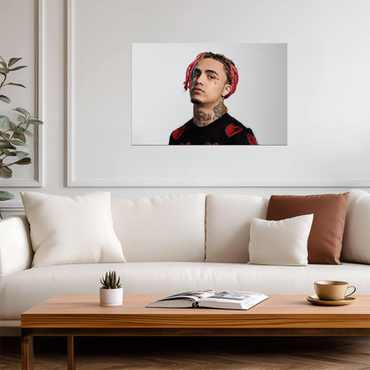 Lil Pump Poster | Rap Music Print - Music Poster