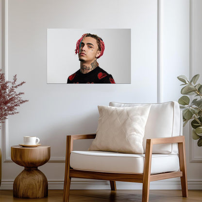 Lil Pump Poster | Rap Music Print - Music Poster