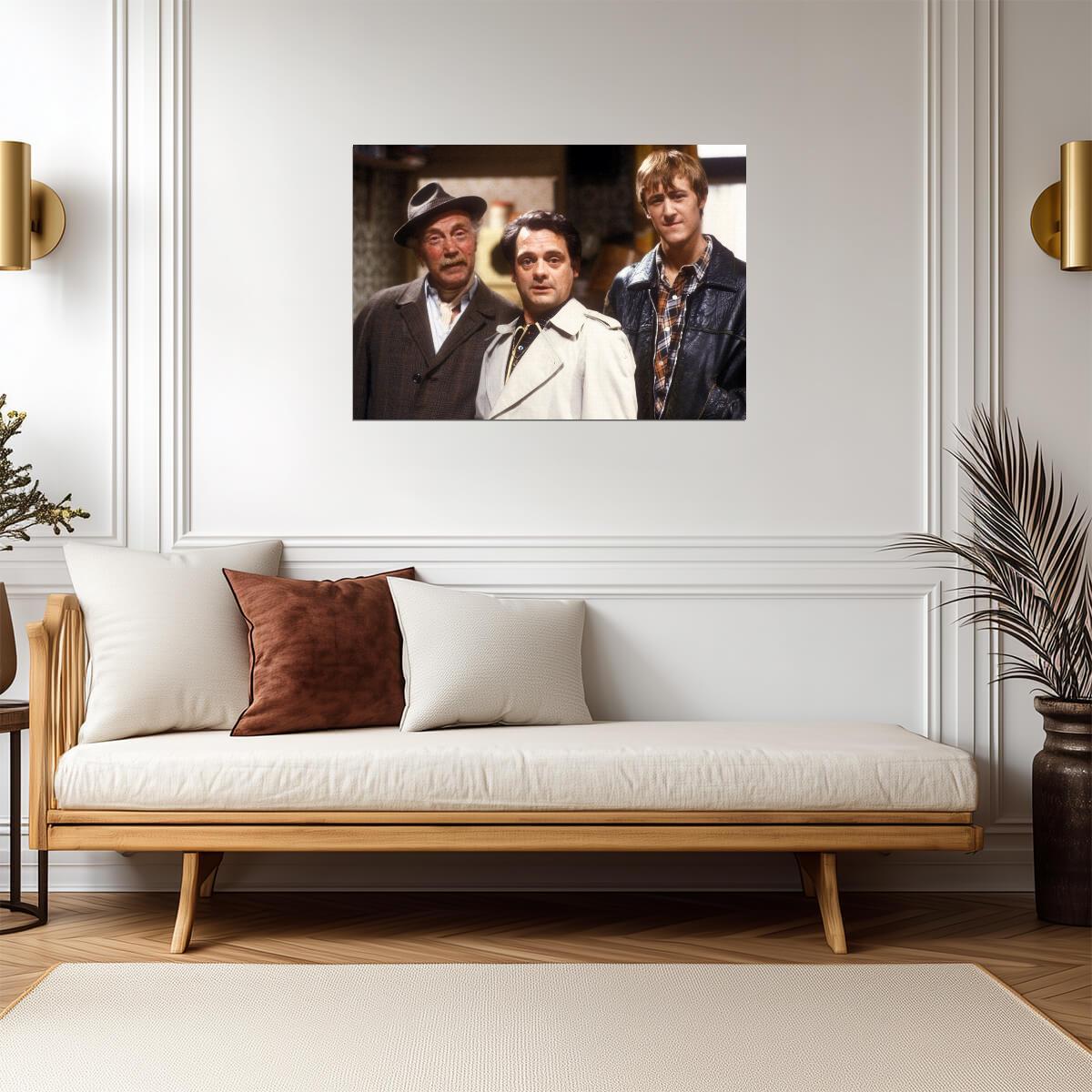 Only Fools and Horses Del Boy Rodney & Grandad | Classic British Sitcom Poster | TV Comedy Art - Movies & TV Poster