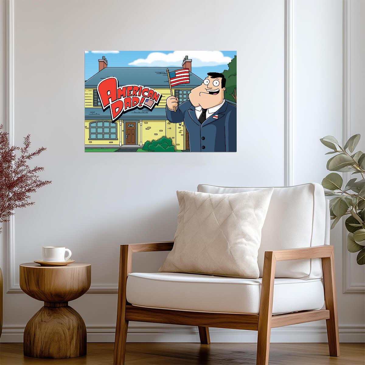 American Dad! | Animation Wall Art | Comedy Show Poster - Movies & TV Poster