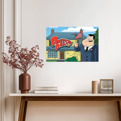 American Dad! | Animation Wall Art | Comedy Show Poster - Movies & TV Poster