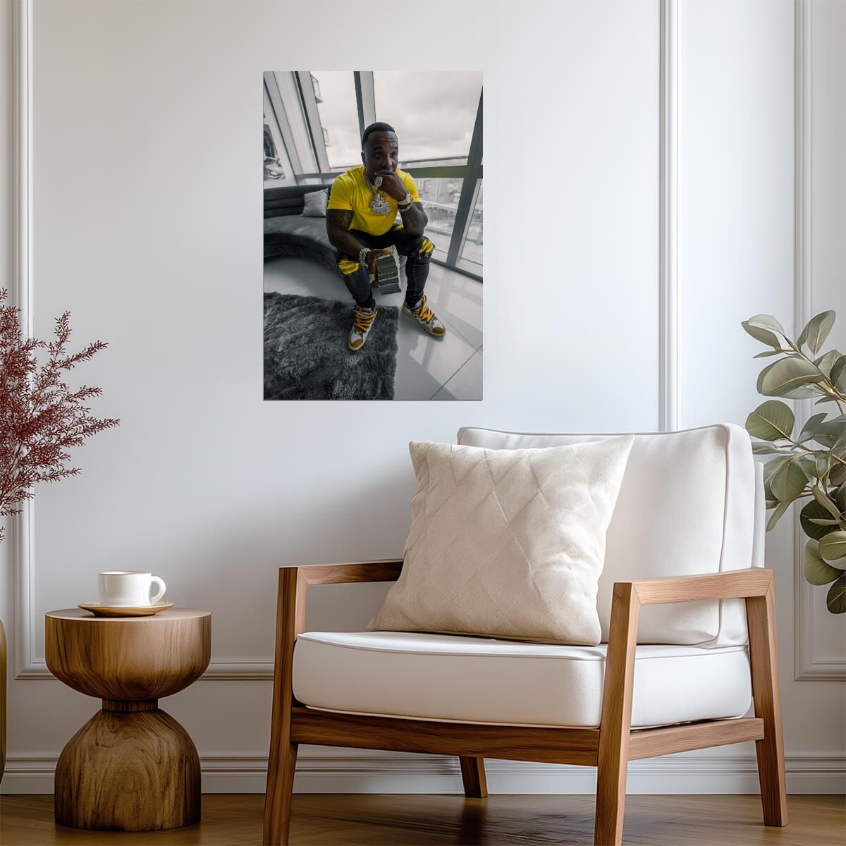 Bandman Kevo | Financial Guru Art | Rapper Poster - Music Poster
