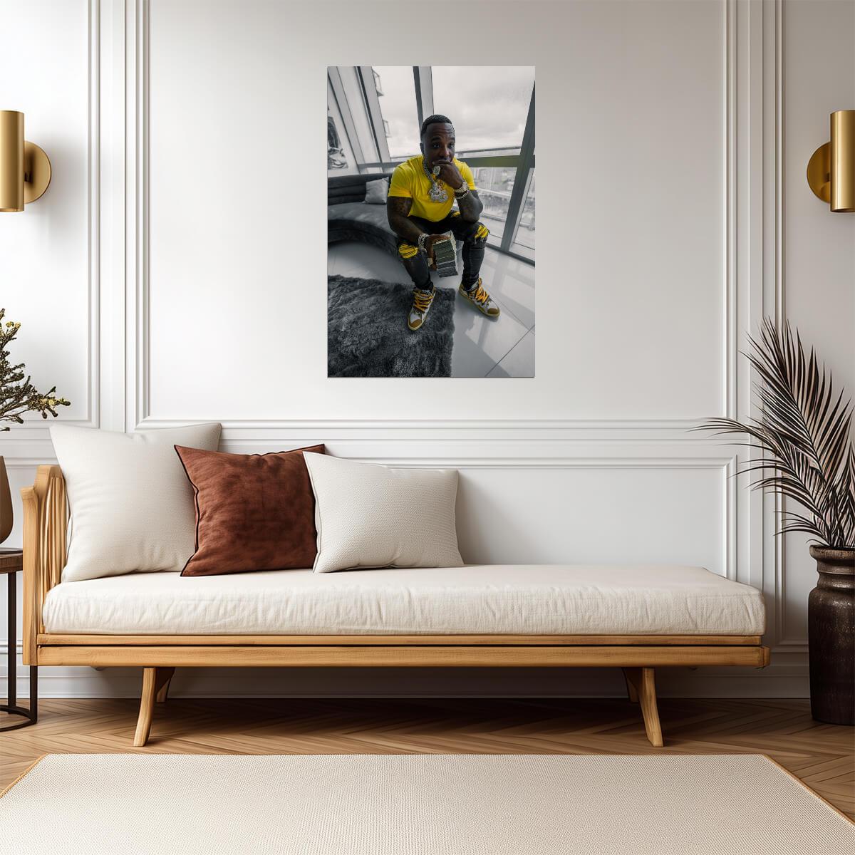 Bandman Kevo | Financial Guru Art | Rapper Poster - Music Poster