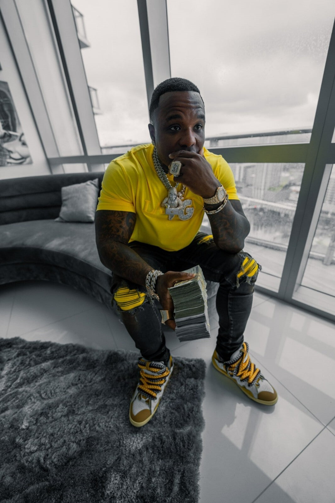 Bandman Kevo | Financial Guru Art | Rapper Poster - Music Poster