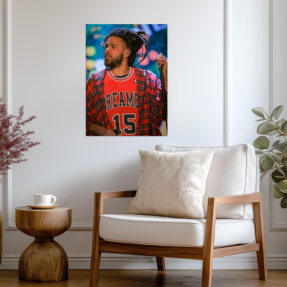 J Cole | Stage Photography | Concert Poster - Music Poster