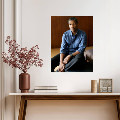 Denzel Washington | Cinema Icon | Famous Figure Poster - Celebrities Poster