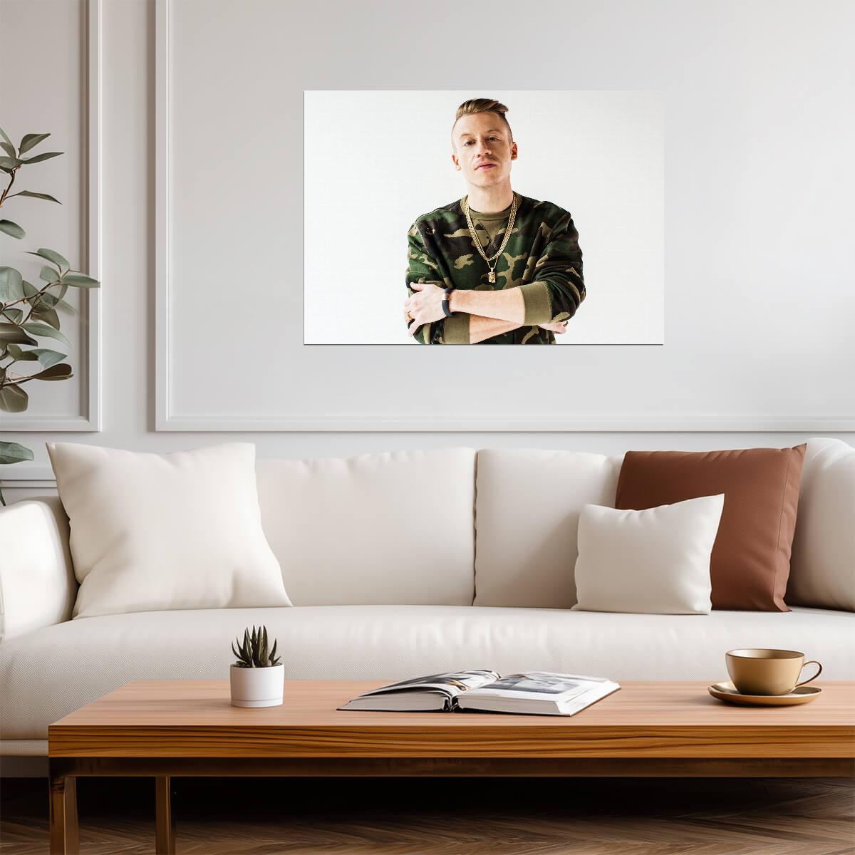Macklemore Print | Hip Hop Rap Poster - Music Poster