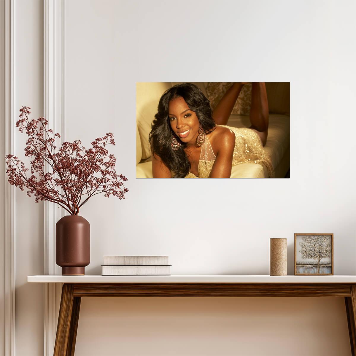 Kelly Rowland Poster | Singer Art Print - Celebrities Poster