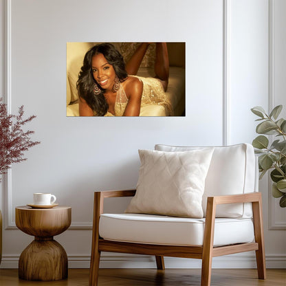 Kelly Rowland Poster | Singer Art Print - Celebrities Poster