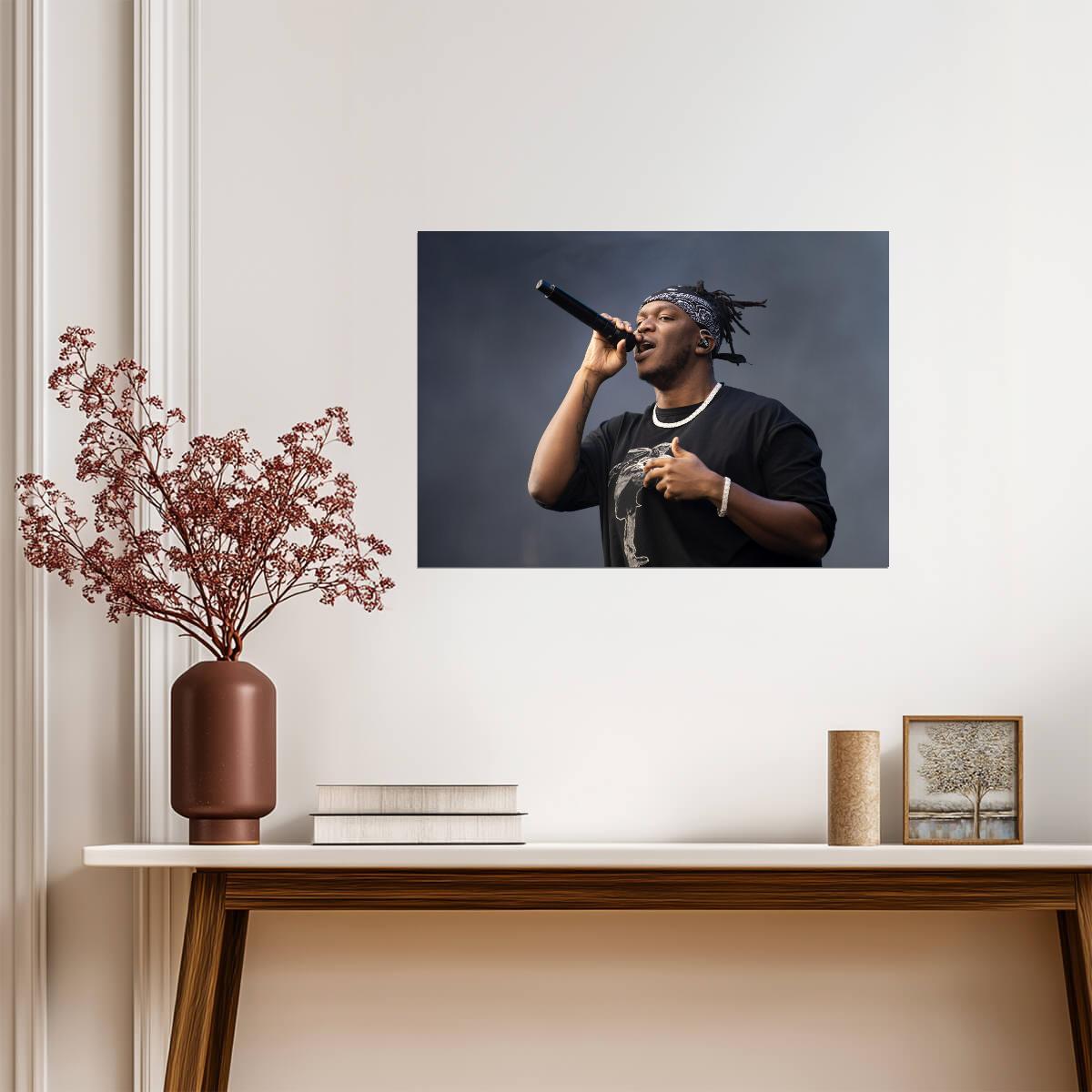 Ksi Poster | Live Concert Rap Print - Music Poster