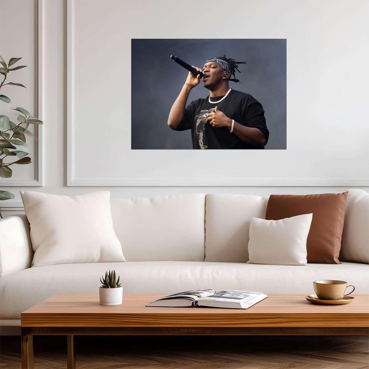 Ksi Poster | Live Concert Rap Print - Music Poster