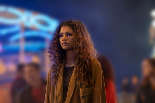 Euphoria Zendaya as Rue Bennett | TV Show Scene Poster | Teen Drama Fan Gift - Movies & TV Poster