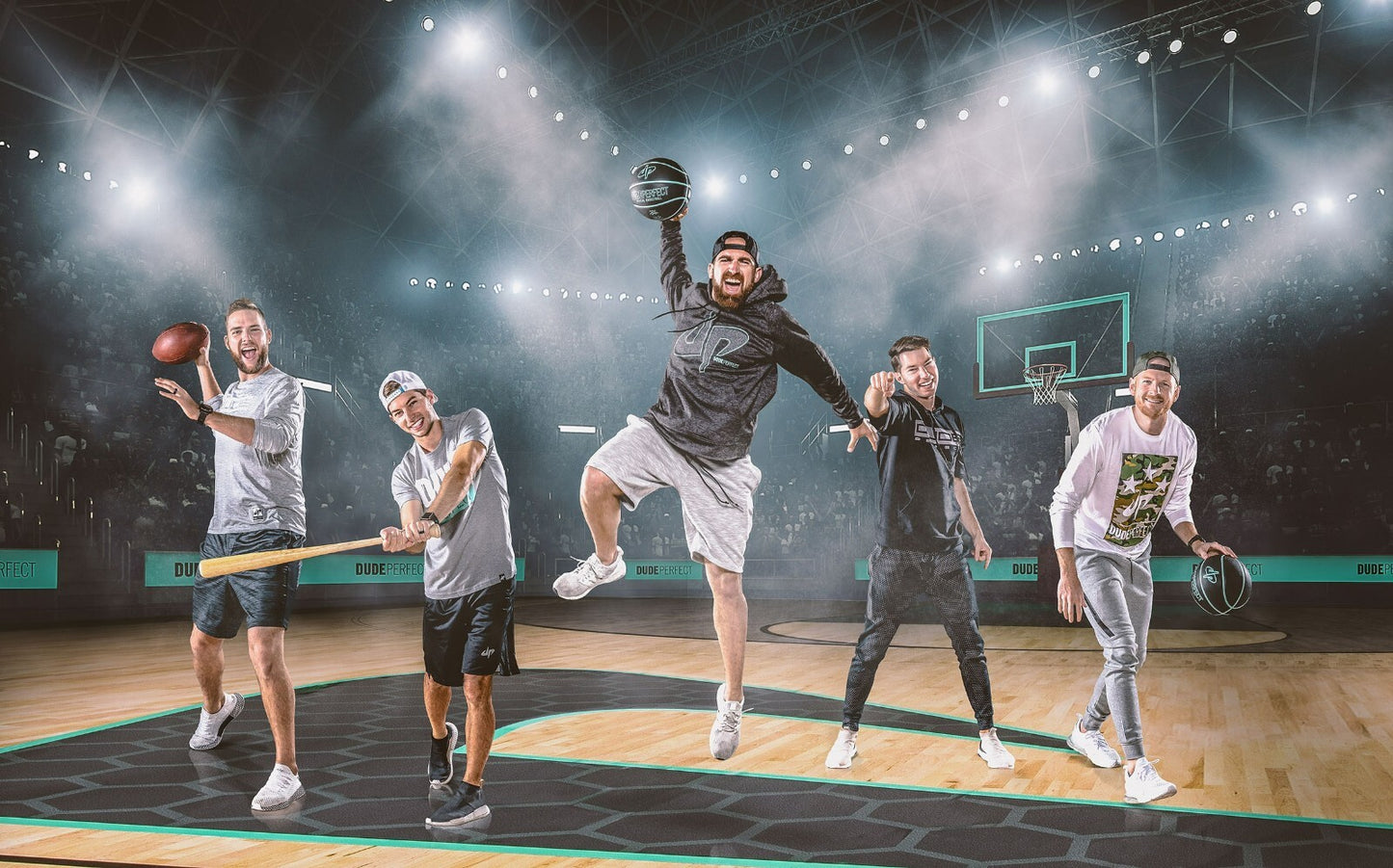 Dude Perfect | Sports Entertainment | Wall Decor Poster - Celebrities Poster