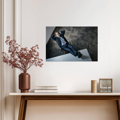 Better Call Saul Goodman Sitting | TV Show Poster | Cinematic Wall Art - Movies & TV Poster
