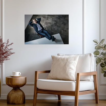 Better Call Saul Goodman Sitting | TV Show Poster | Cinematic Wall Art - Movies & TV Poster