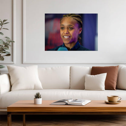 Natasha Jonas | Professional Boxing Poster | British Champion Portrait Photo - Sports Poster