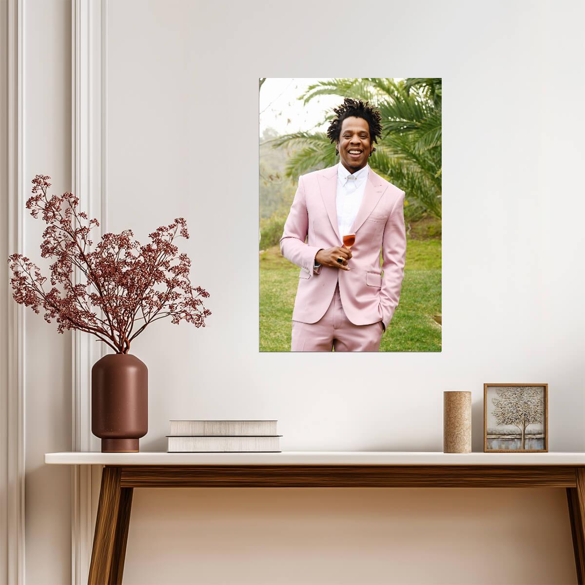 Jay Z | Warm Tone Art | Rapper Poster - Music Poster
