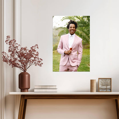Jay Z | Warm Tone Art | Rapper Poster - Music Poster