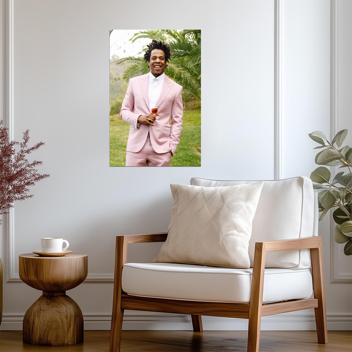 Jay Z | Warm Tone Art | Rapper Poster - Music Poster