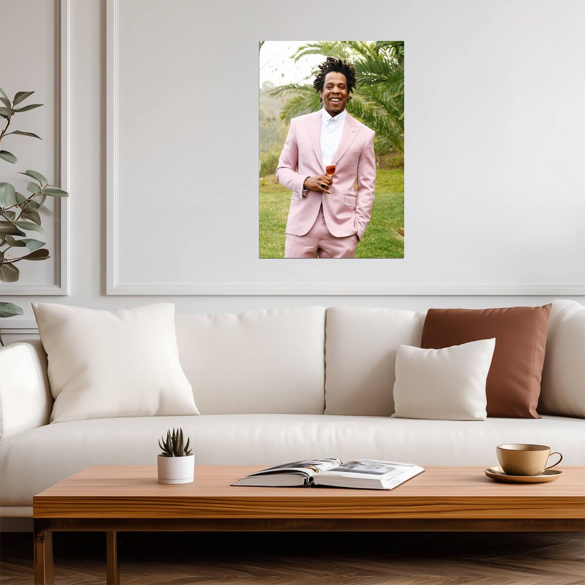 Jay Z | Warm Tone Art | Rapper Poster - Music Poster