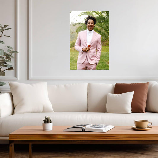 Jay Z | Warm Tone Art | Rapper Poster - Music Poster