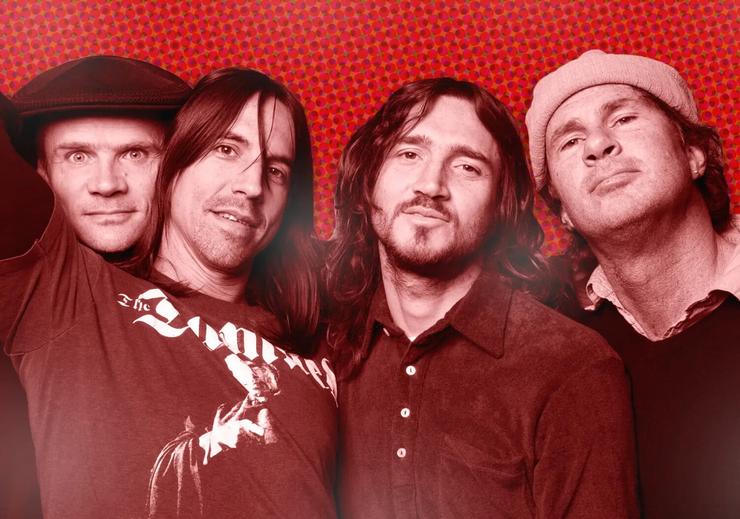 Red Hot Chili Peppers Vintage Band Portrait | Alternative Rock Poster | 2000s Music Art - Music Poster