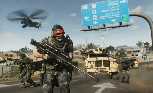 Call of Duty Modern Warfare II | Multiplayer Battle Scene Poster | Gaming Room Decor - Video Games Poster