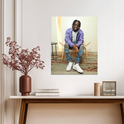 Kai Cenat Poster | Streamer Wall Art - Celebrities Poster