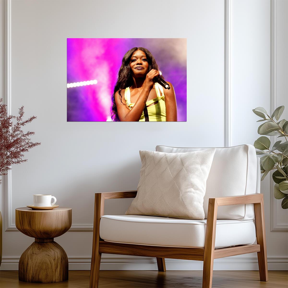 Azealia Banks Live | Concert Art | Music Fan Gift Poster - Music Poster