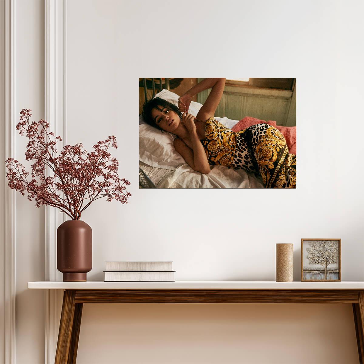 Camila Cabello | Modern Pop Music Poster | Celebrity Photoshoot Wall Art - Music Poster