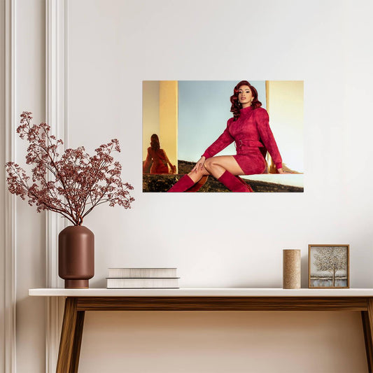 Cardi B | Modern Hip Hop Art | Singer Poster - Music Poster