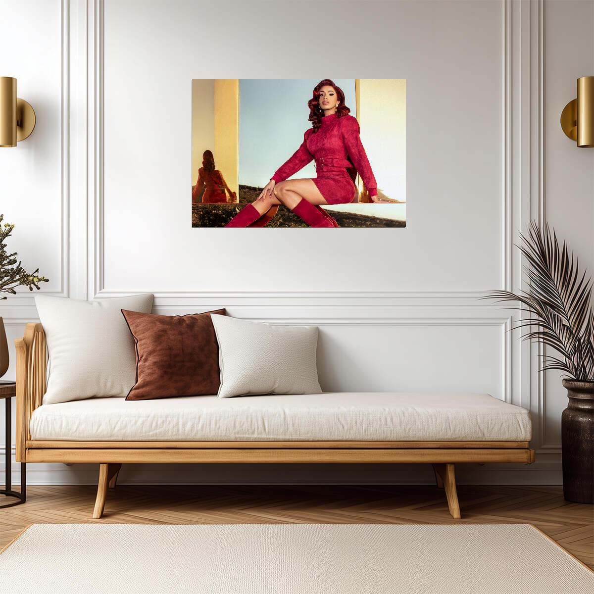 Cardi B | Modern Hip Hop Art | Singer Poster - Music Poster