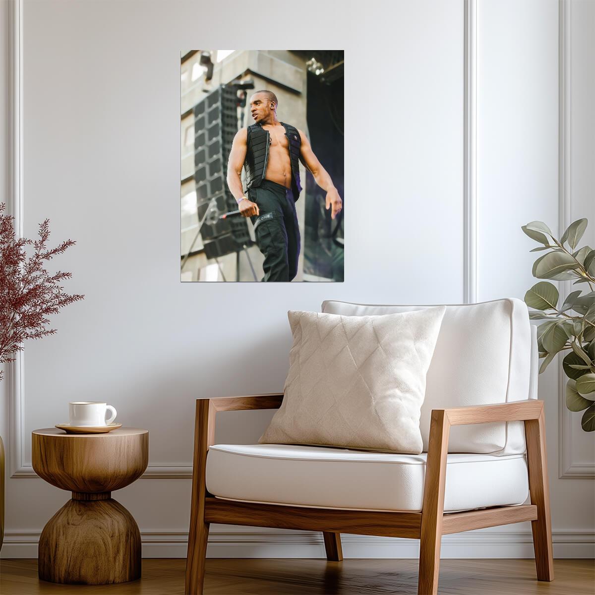 Bugzy Malone Live Performance | UK Grime Music Poster | British Rapper Concert Photo - Music Poster