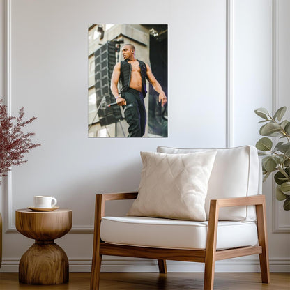 Bugzy Malone Live Performance | UK Grime Music Poster | British Rapper Concert Photo - Music Poster
