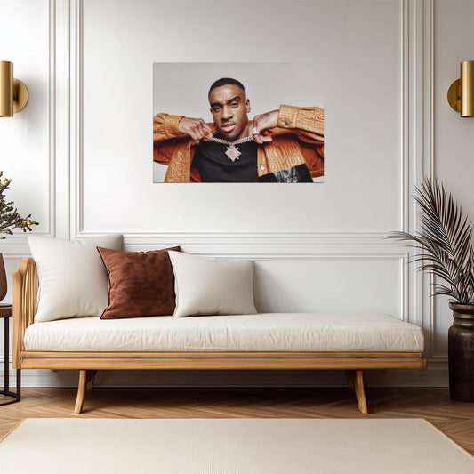 Bugzy Malone | British Rapper Portrait | UK Grime Music Poster - Music Poster