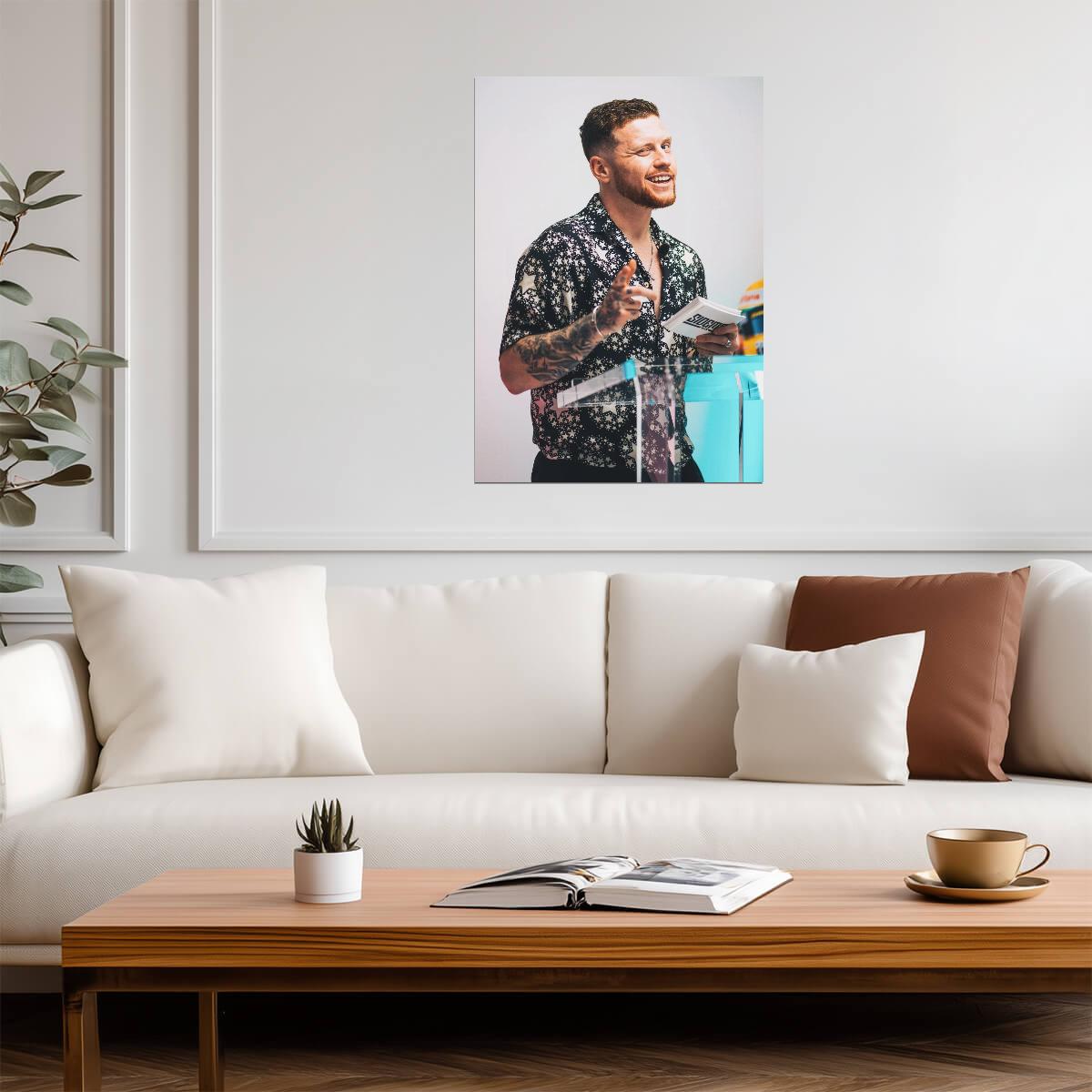 Behzinga Ethan Payne | Gym Lifestyle Art | Influencer Poster - Celebrities Poster