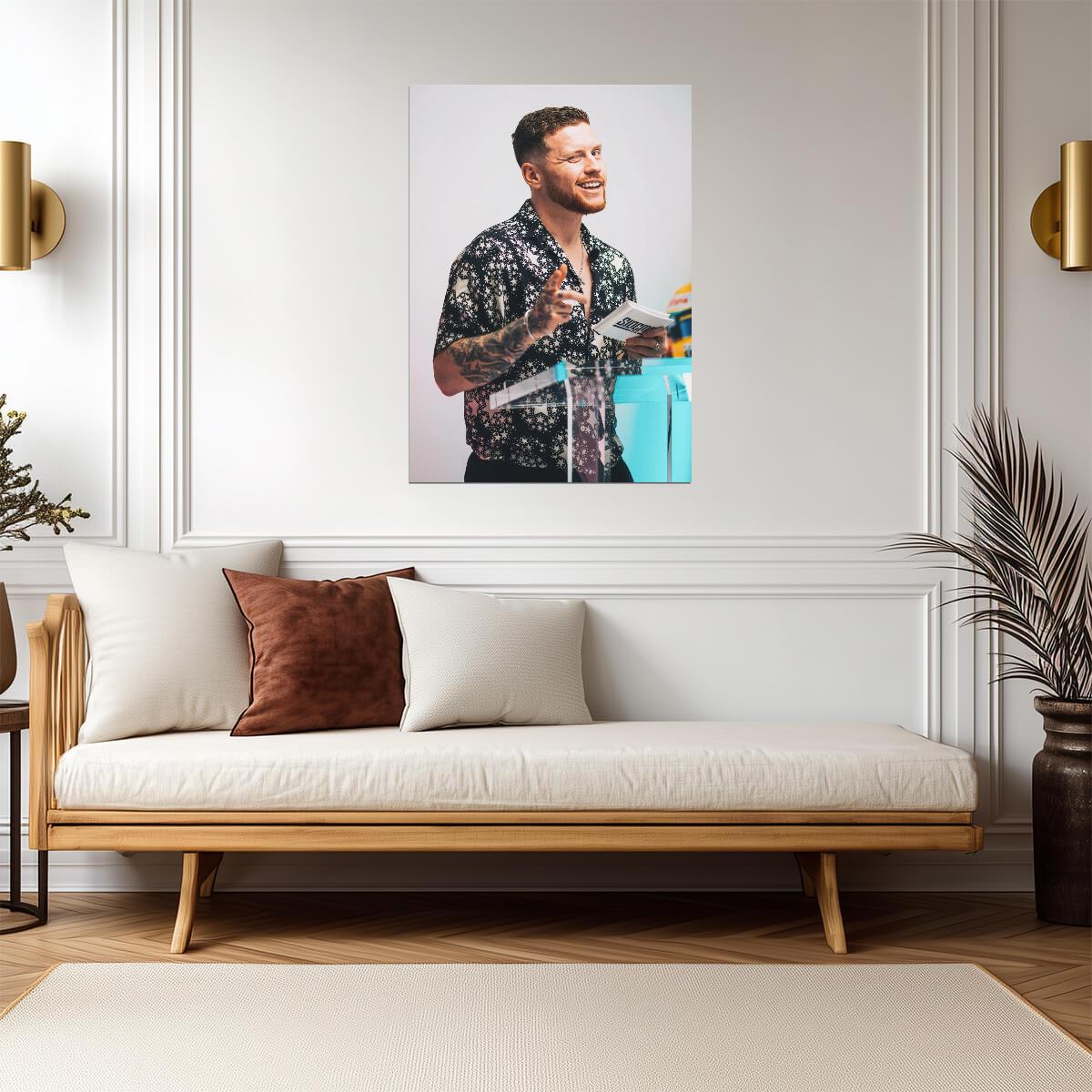 Behzinga Ethan Payne | Gym Lifestyle Art | Influencer Poster - Celebrities Poster