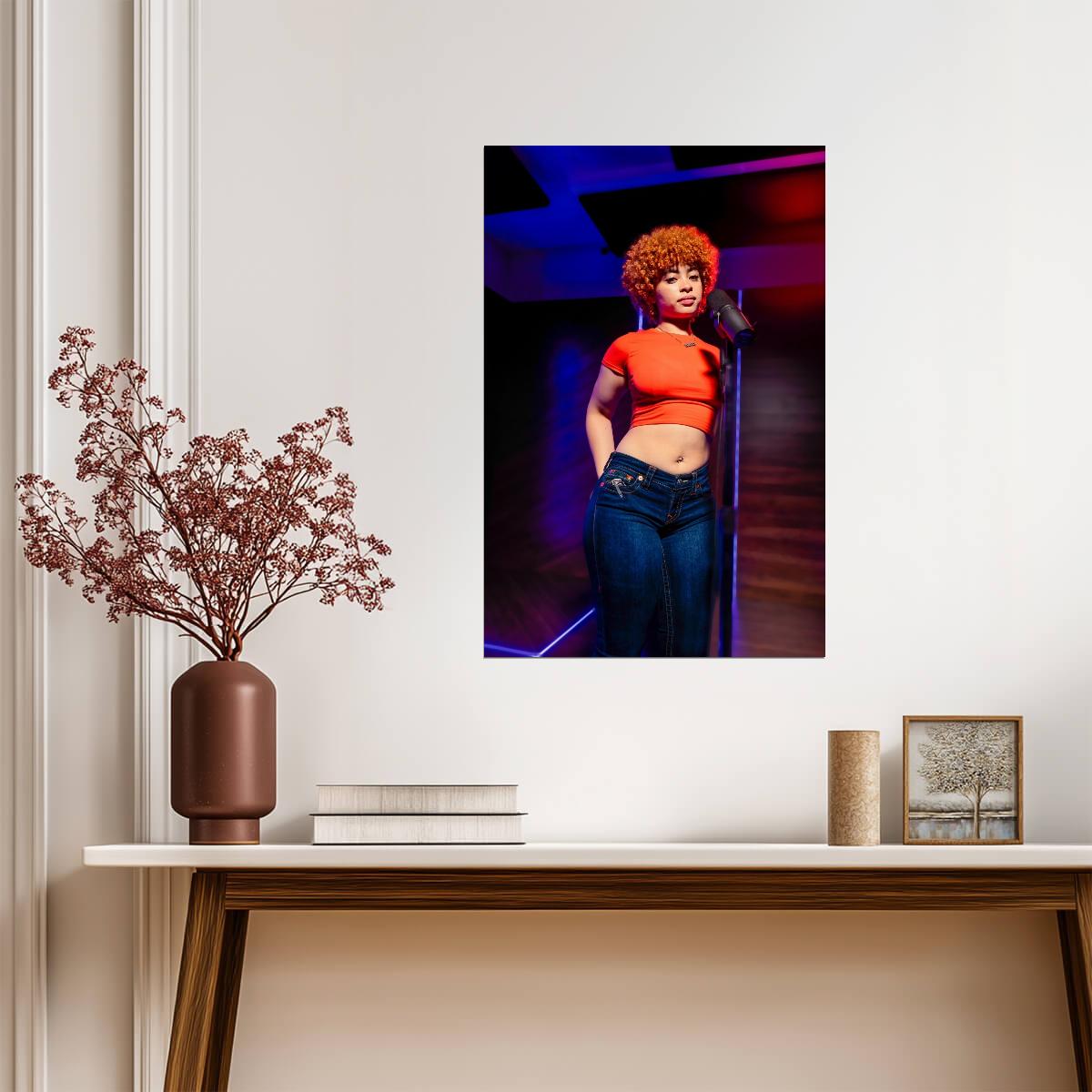Ice Spice Live | Stage Performance | Music Poster - Music Poster