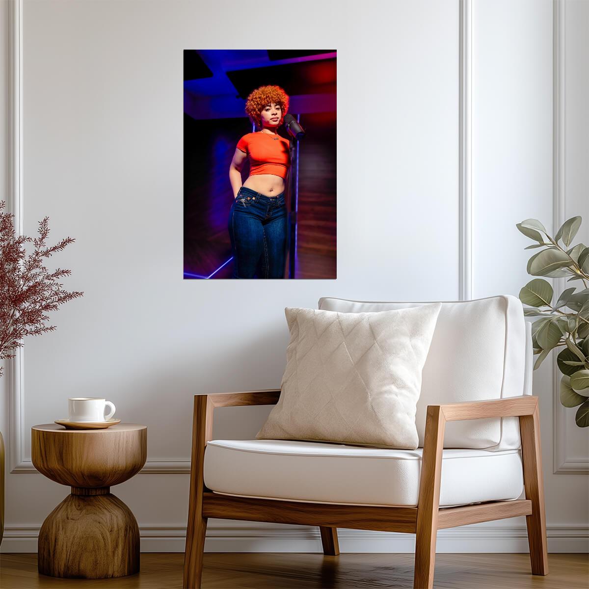 Ice Spice Live | Stage Performance | Music Poster - Music Poster