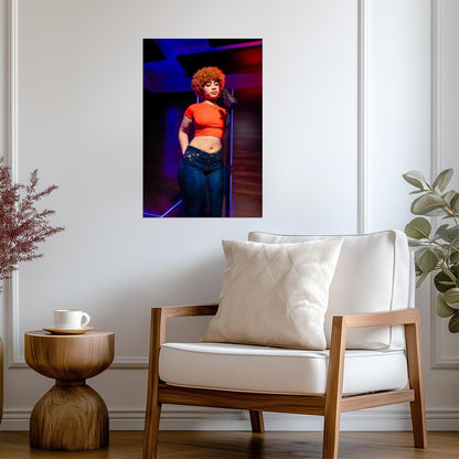 Ice Spice Live | Stage Performance | Music Poster - Music Poster