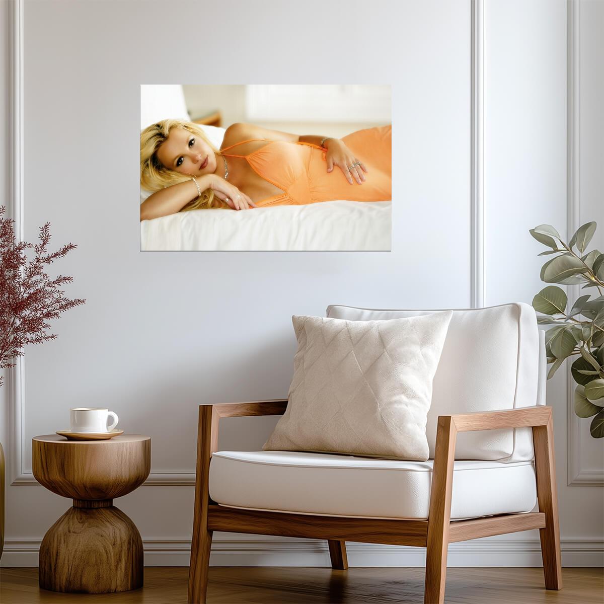 Britney Spears Classic 2000s Photoshoot | Pop Music Icon Poster | Celebrity Wall Art - Music Poster