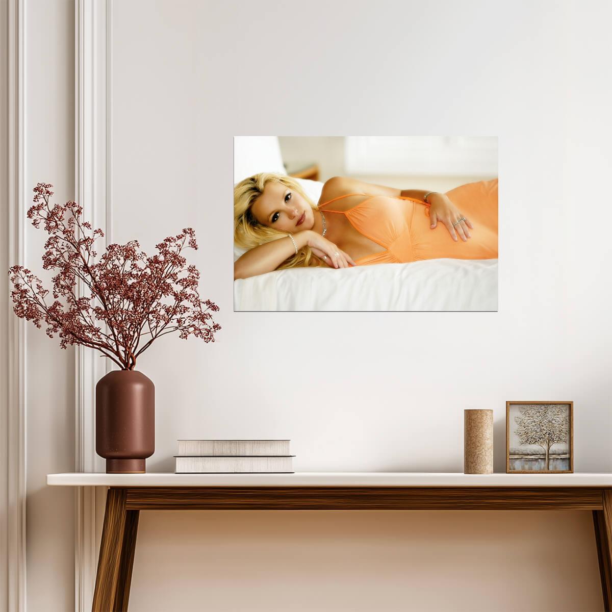 Britney Spears Classic 2000s Photoshoot | Pop Music Icon Poster | Celebrity Wall Art - Music Poster