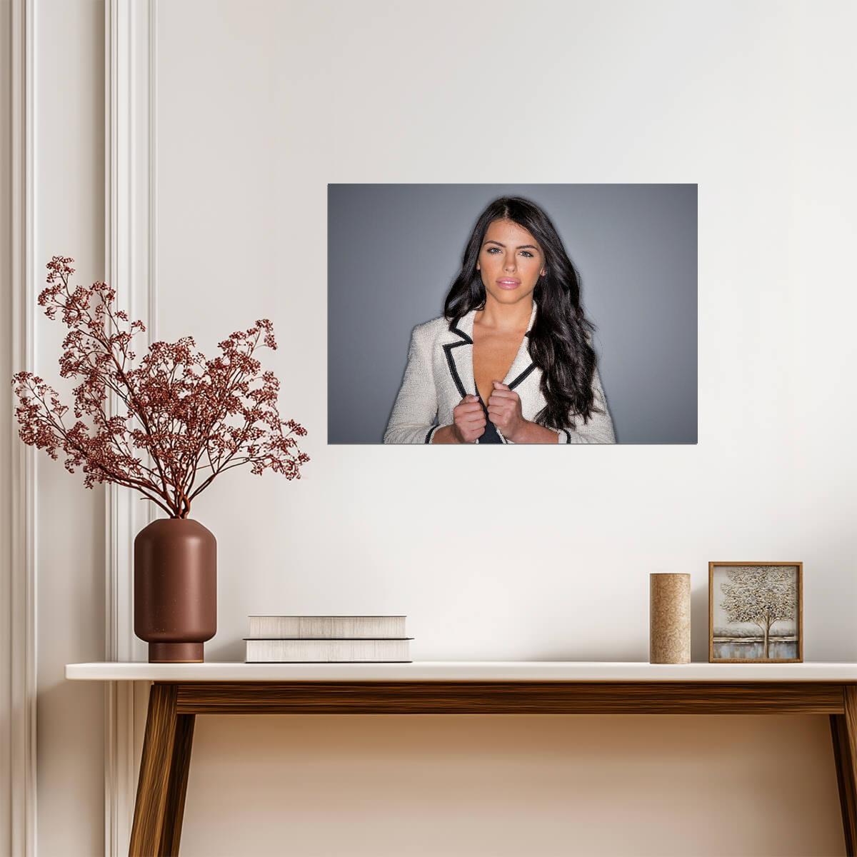 Adriana Chechik Professional Portrait | Celebrity Photo Poster | Modern Wall Art - Celebrities Poster